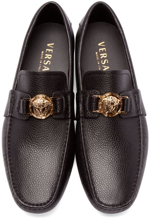 versace sloffen|Versace men's loafers.